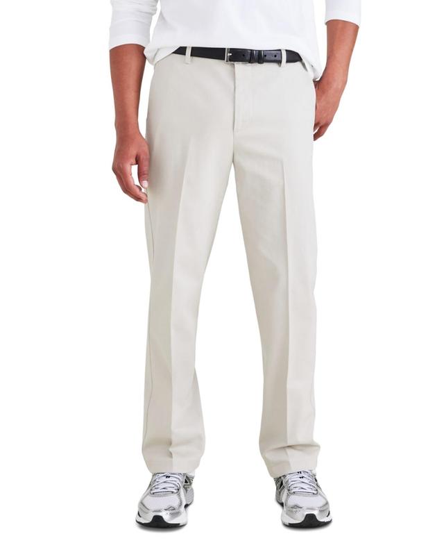 Dockers Mens Signature Straight Fit Iron Free Khaki Pants with Stain Defender Product Image