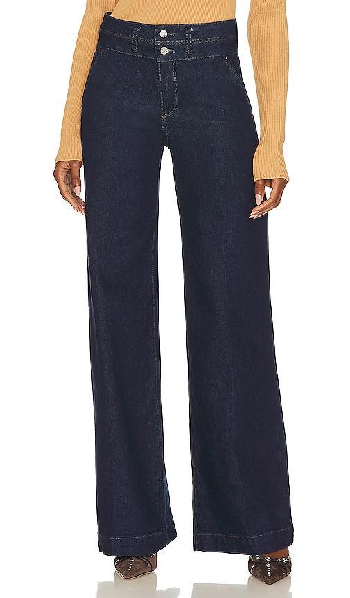 Paige Harper with Double Waistband + Button in Edinburgh (Edinburgh) Women's Jeans Product Image