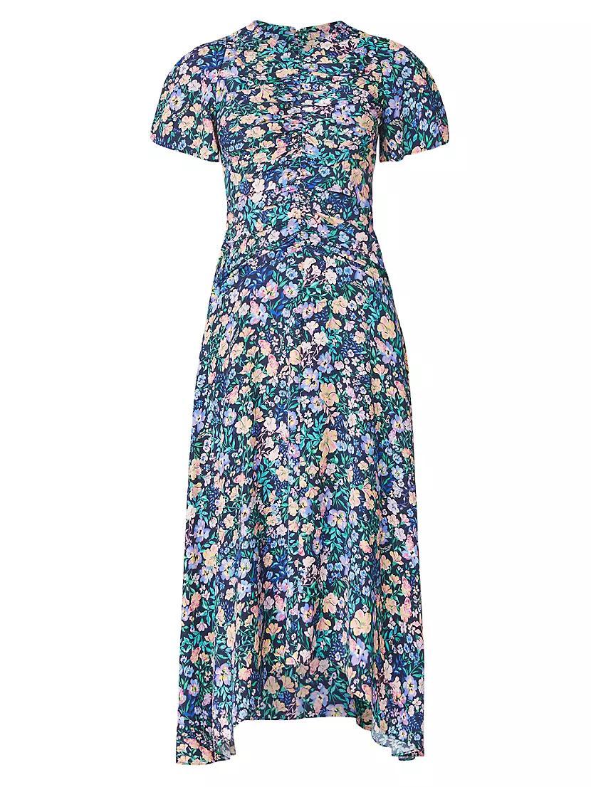 Anita Floral Midi-Dress Product Image