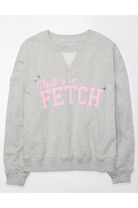 AE x Mean Girls Fetch Crew Neck Sweatshirt Women's Product Image