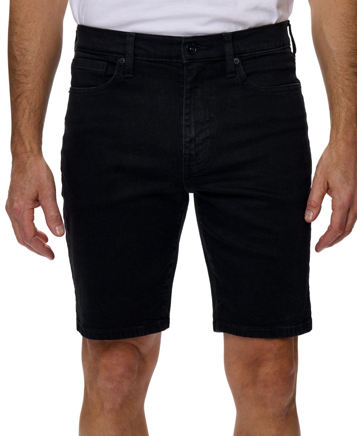 Lazer Mens Slim-Fit Stretch 9-1/2 Denim Shorts Product Image