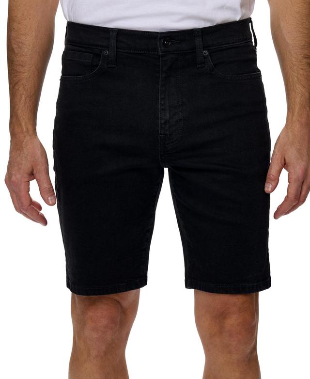 Lazer Mens Slim-Fit Stretch 9-1/2 Denim Shorts Product Image