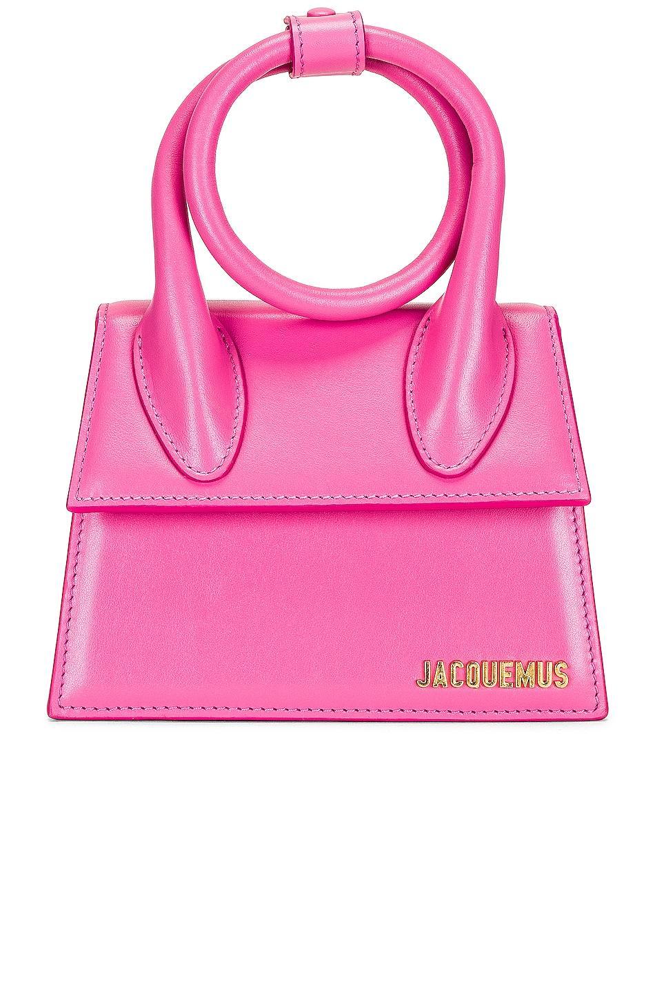 JACQUEMUS Le Chiquito Noeud Bag Pink.. Product Image