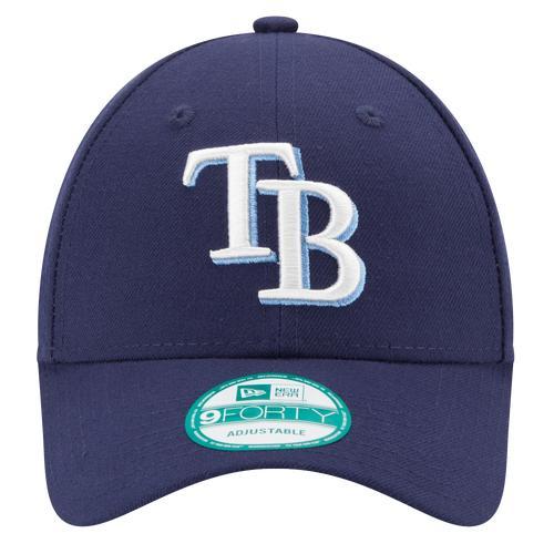 New Era Mens New Era Rays 9Forty Adjustable Cap - Mens Blue/Navy Product Image