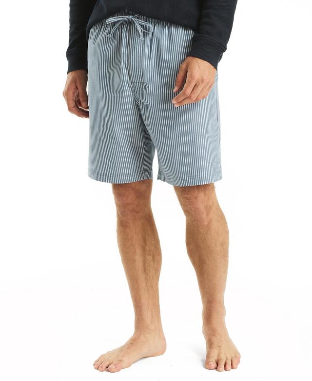 Nautica Mens Crafted Striped Poplin Sleep Short Product Image