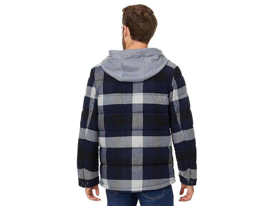 Mens Levis Quilted Hooded Shirt Jacket Product Image