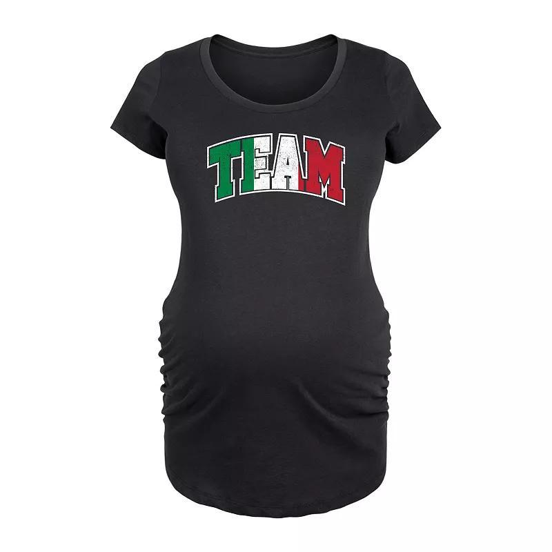 Maternity Team Italy Graphic Tee, Womens Product Image