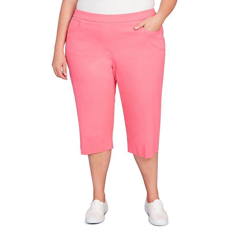 Plus Alfred Dunner Allure Capri Pants, Womens Product Image