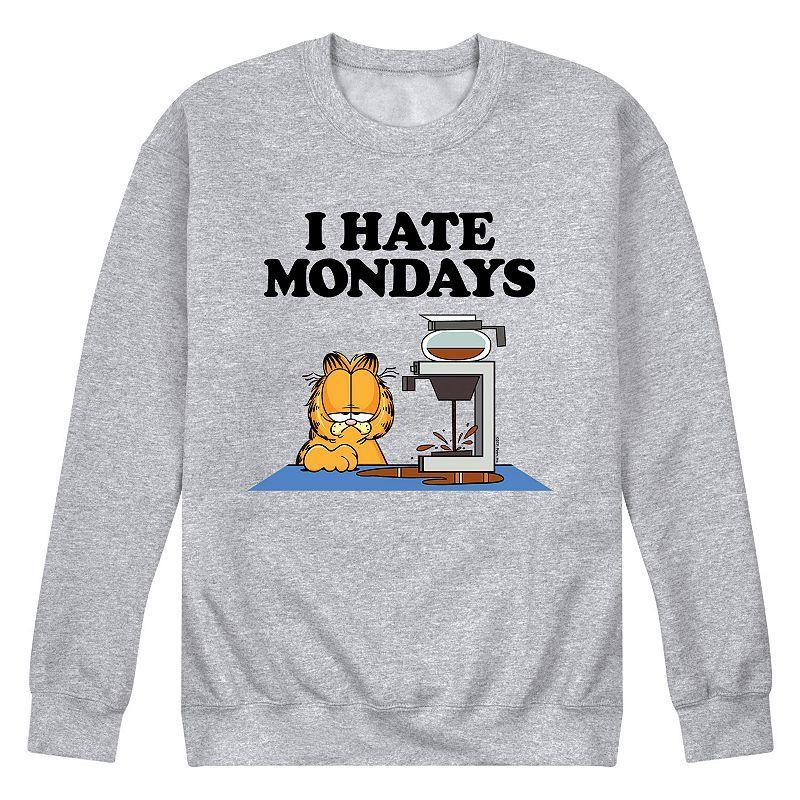 Mens Garfield I Hate Mondays Sweatshirt Product Image