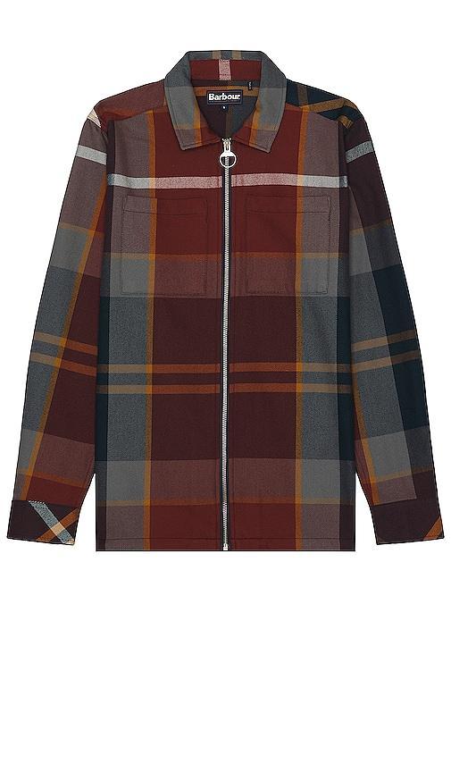 Barbour Lannich Tartan Zip Overshirt Product Image