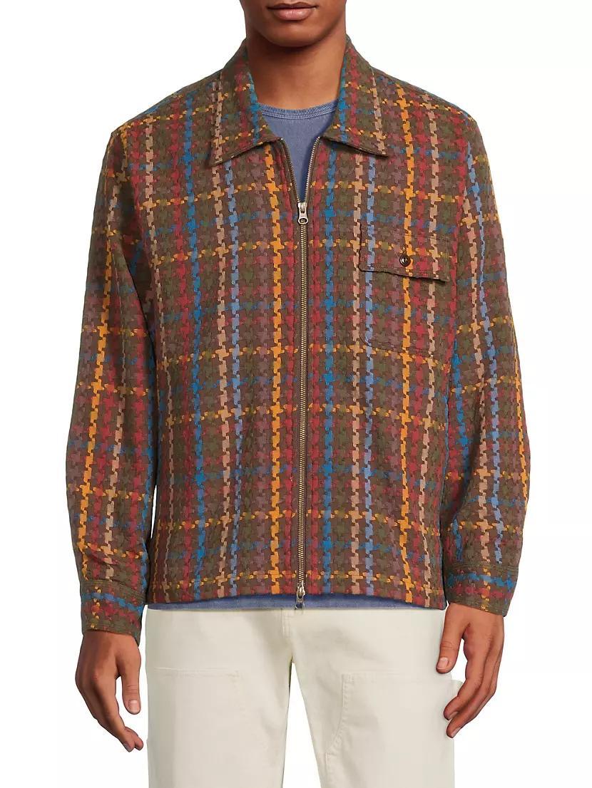 O-Rainbow Houndstooth Jacket Product Image