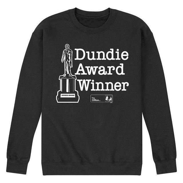 Mens The Office Dundie Award Winner Sweatshirt Blue Product Image