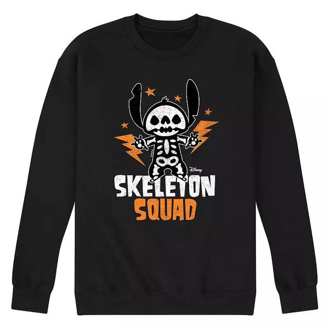 Disneys Lilo & Stitch Mens Skeleton Squad Fleece Product Image