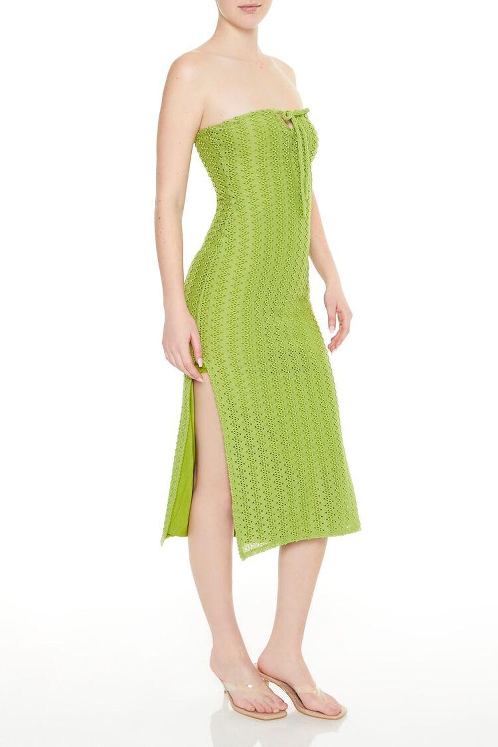 Crochet Strapless Midi Dress | Forever 21 Product Image