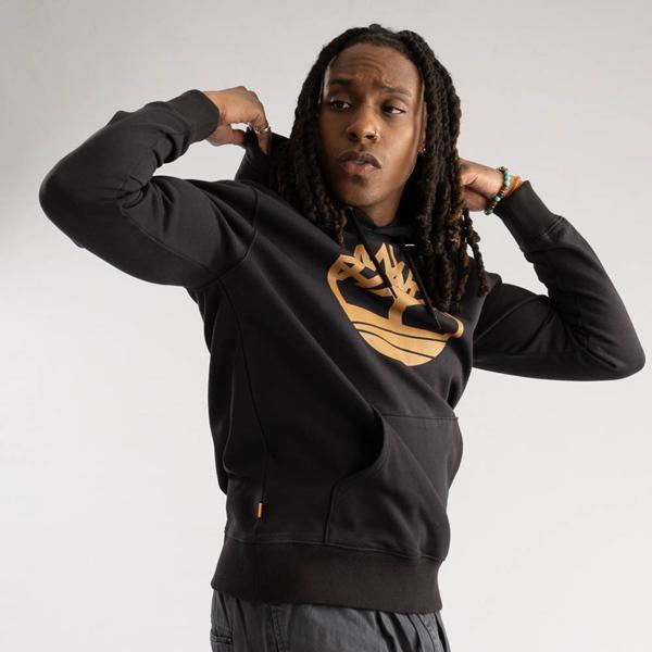 Mens Timberland Logo Hoodie Product Image