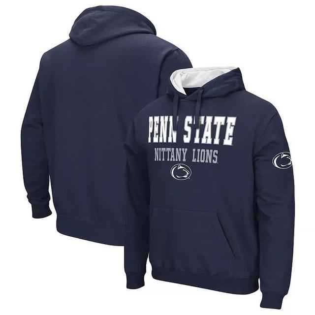 Mens Colosseum Penn State Nittany Lions Sunrise Pullover Hoodie Blue Product Image