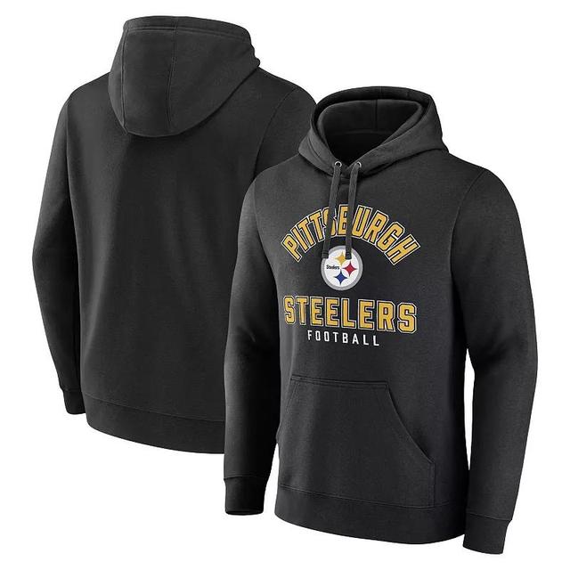 Mens Fanatics Branded Pittsburgh Steelers Between the Pylons Pullover Hoodie Product Image