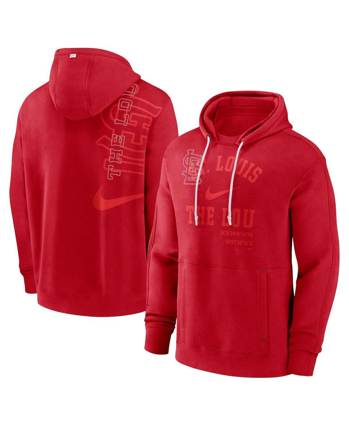 Mens Nike Boston Sox Statement Ball Game Pullover Hoodie Product Image