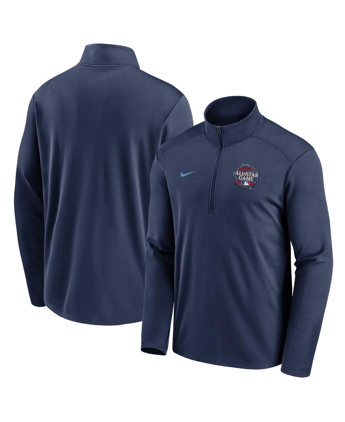 Nike Mens Navy 2024 Mlb All-Star Game Pacer Half-Zip Pullover Top Product Image