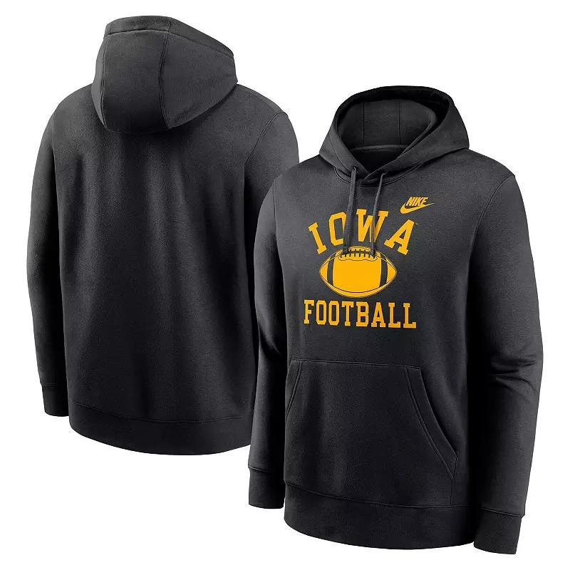 Mens Nike Michigan Wolverines Legacy Football Icon Club Fleece Pullover Hoodie Blue Product Image