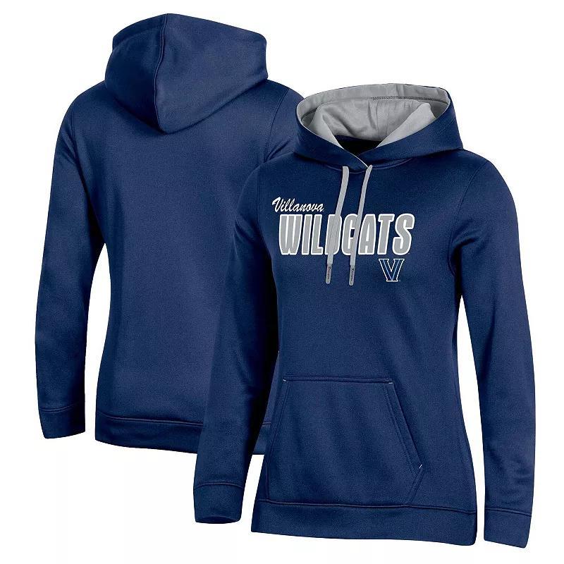 Womens Champion Navy Villanova Wildcats Team Pullover Hoodie Product Image