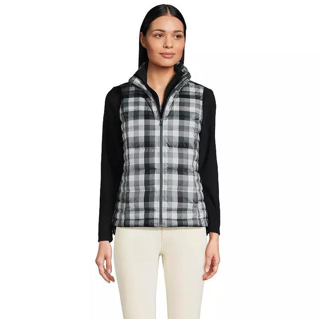 Womens Lands End Down Puffer Vest Product Image