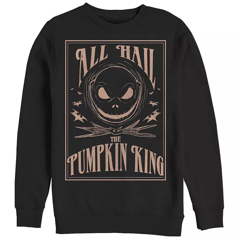 Disneys The Nightmare Before Christmas Hail The PumpkinKing Mens Graphic Fleece Product Image