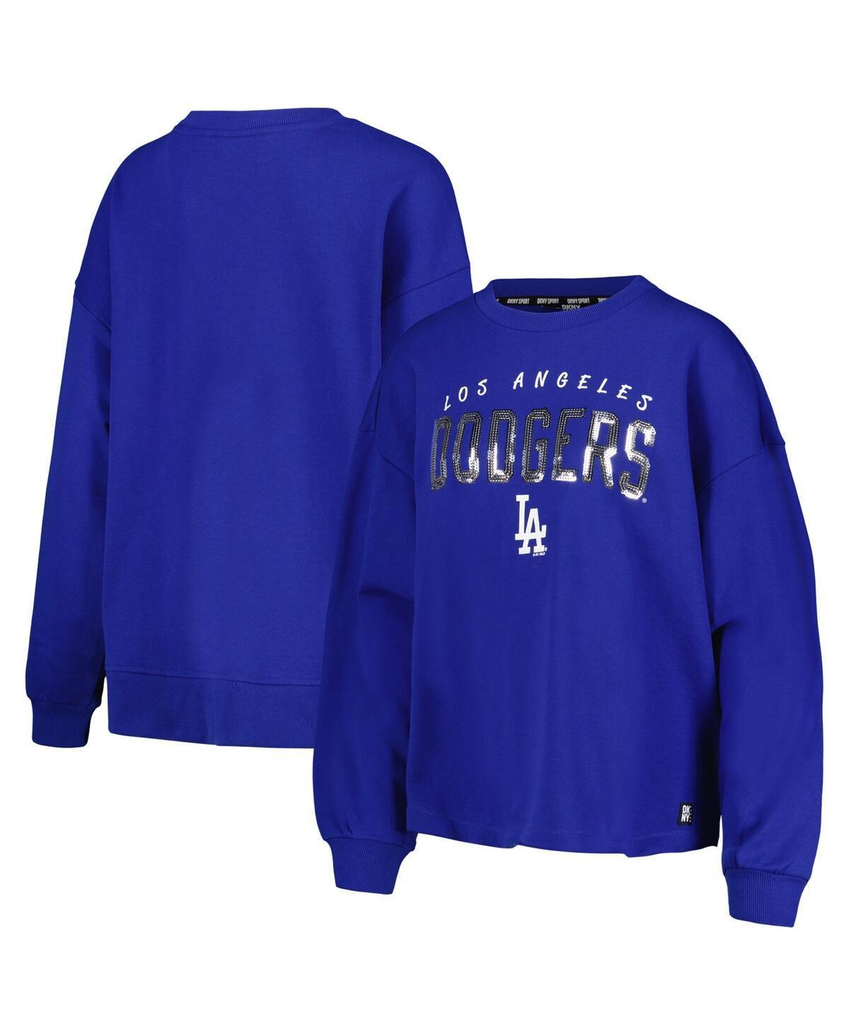 Womens Dkny Sport Royal Los Angeles Dodgers Penelope Pullover Sweatshirt Product Image