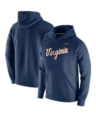 NIKE Navy Virginia Cavaliers Vintage School Logo Pullover Hoodie Product Image