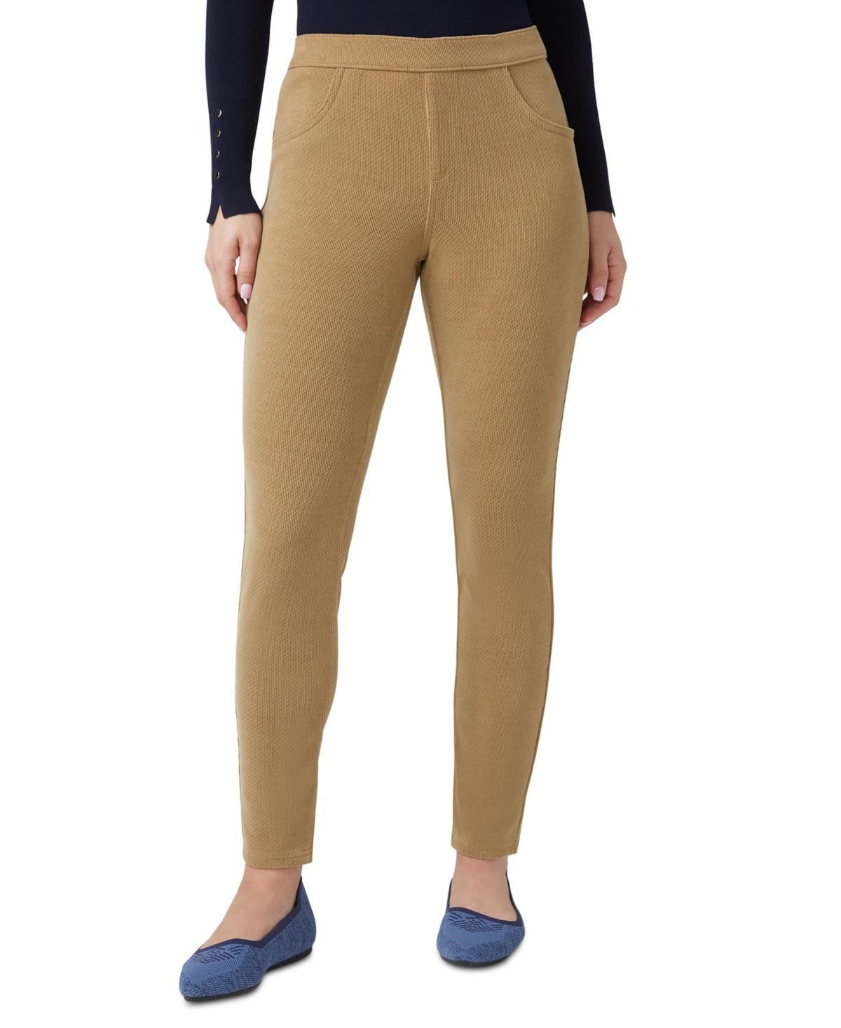 Hue Womens High-Rise Butter Twill Denim Leggings Product Image