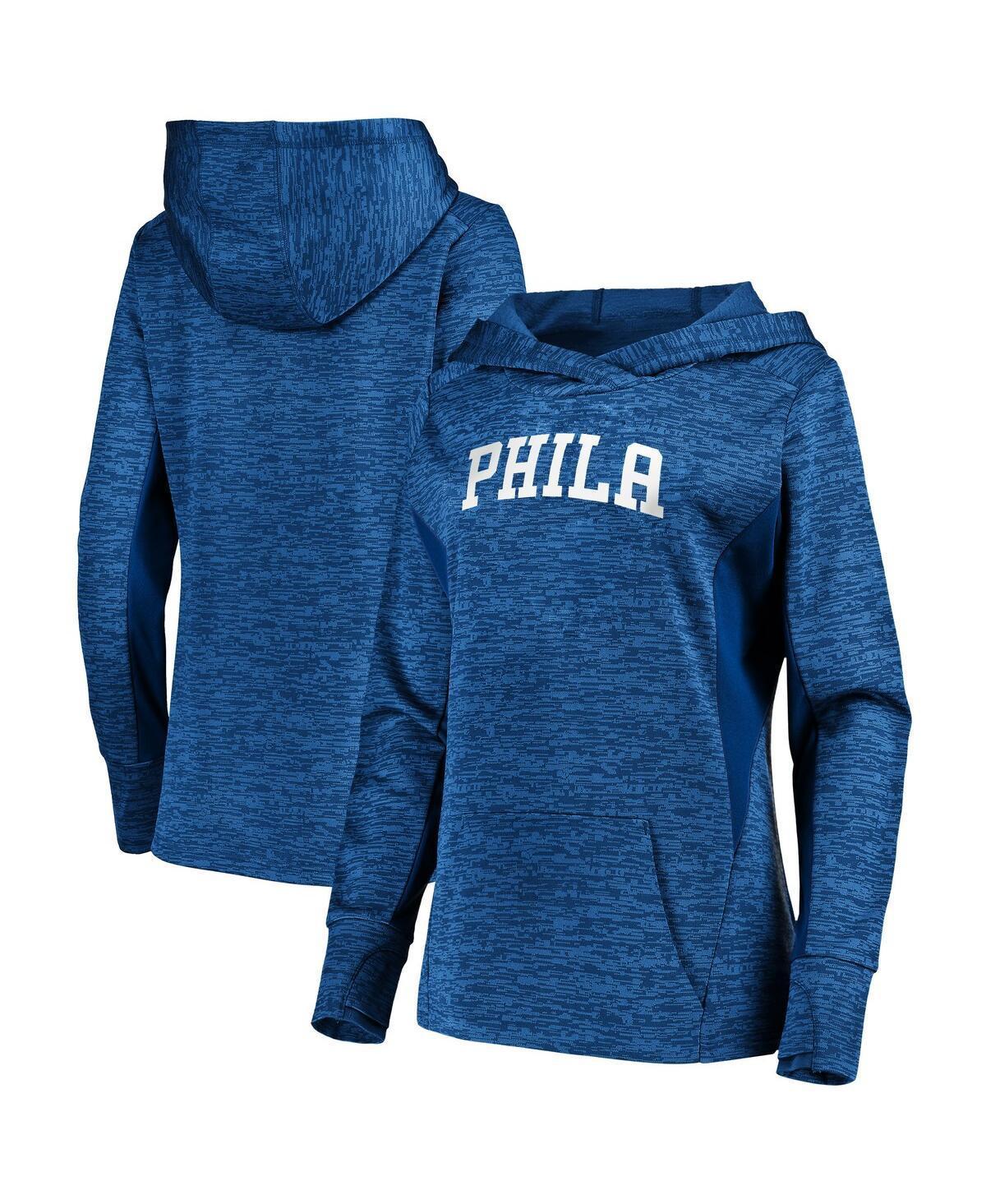 Womens Fanatics Branded Royal Philadelphia 76ers Showtime Done Better Pullover Hoodie Product Image