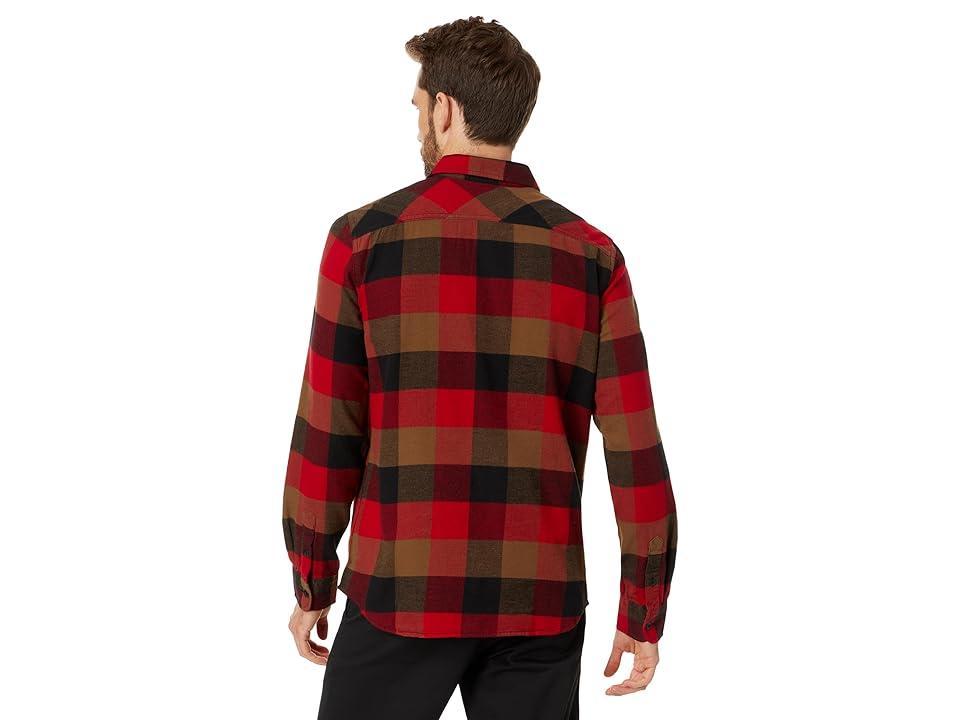 Vans Men's Box Flannel Shirt  - Chili Pepper/Sepia - Size: Extra Large Product Image