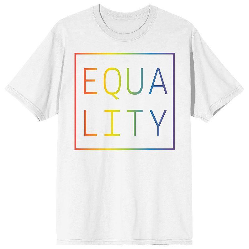 Mens Pride Equality Rainbow Tee Product Image