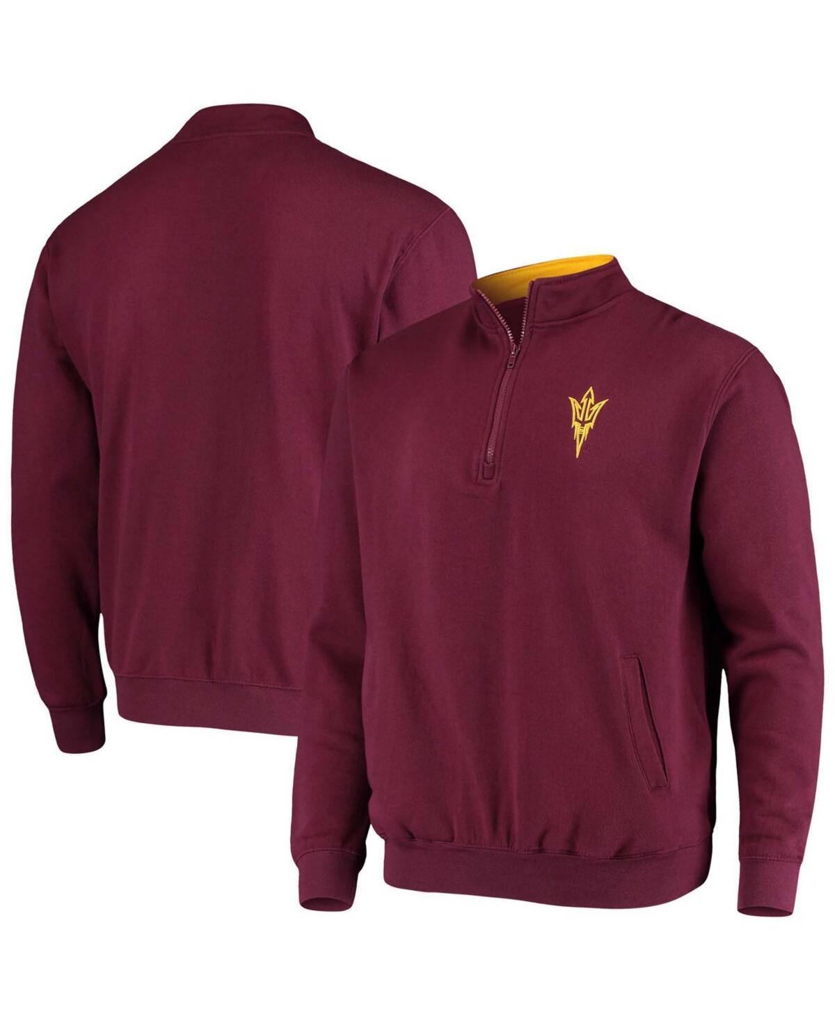 Mens Colosseum Maroon Arizona State Sun Devils Tortugas Logo Quarter-Zip Jacket Product Image