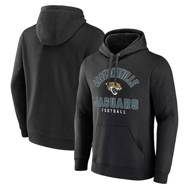 Mens Fanatics Branded Jacksonville Jaguars Between the Pylons Pullover Hoodie Product Image