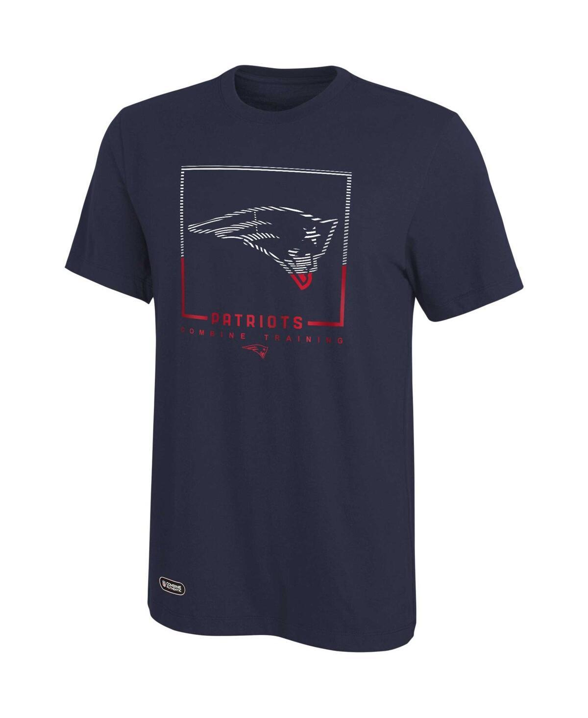 Mens Navy New England Patriots Combine Authentic Clutch T-shirt Product Image