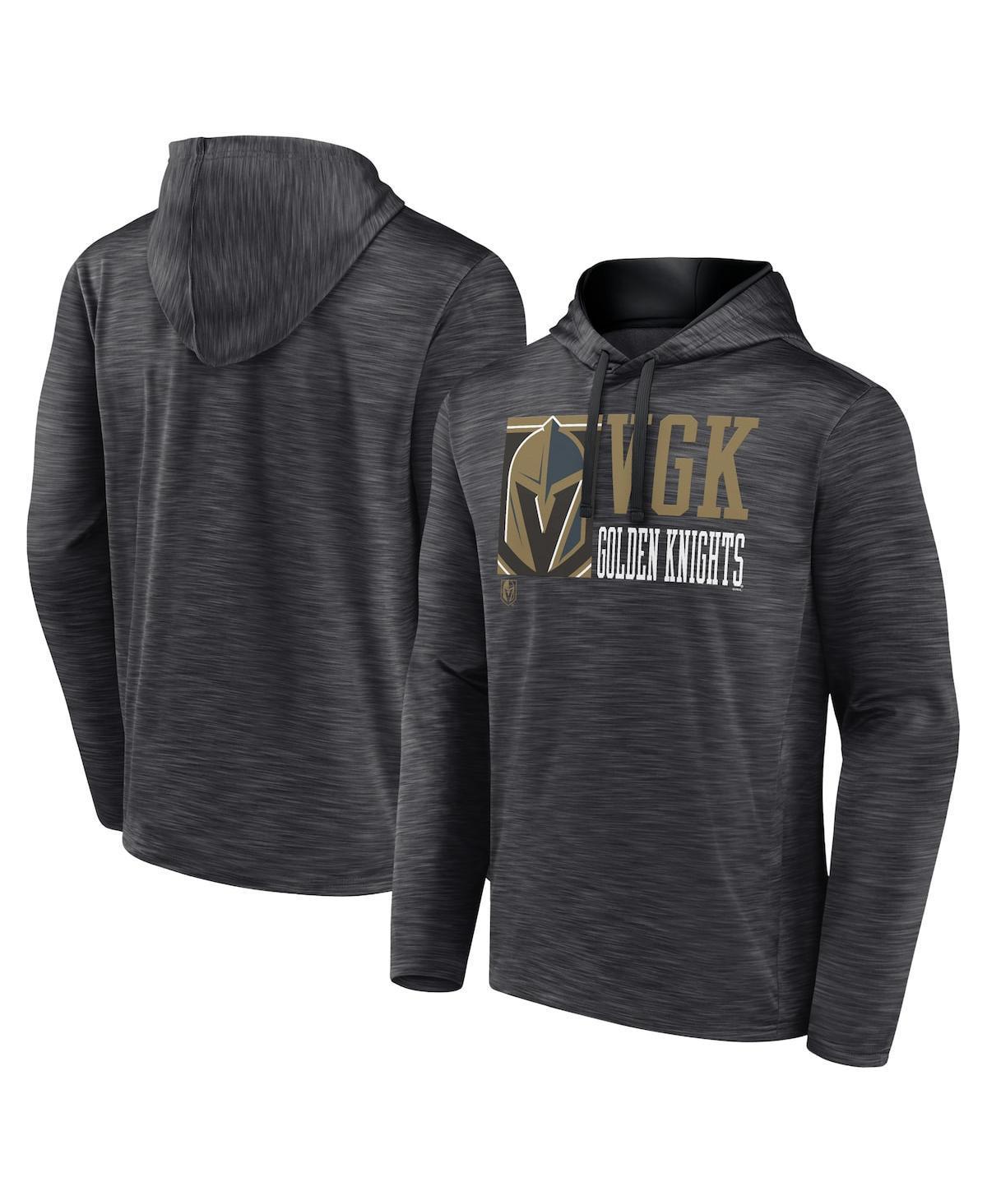 Fanatics Mens Charcoal Vegas in Knights Never Quit Pullover Hoodie - Charcoal Product Image