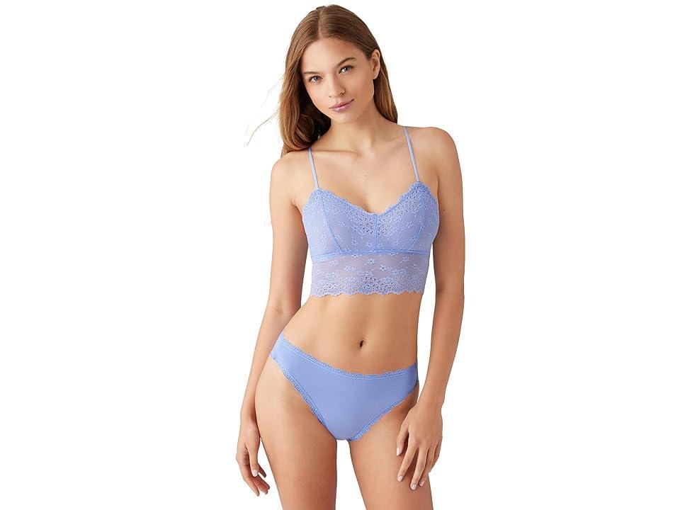 b.tempt'd by Wacoal Inspired Eyelet Bralette 910219 (Pale Iris) Women's Lingerie Product Image