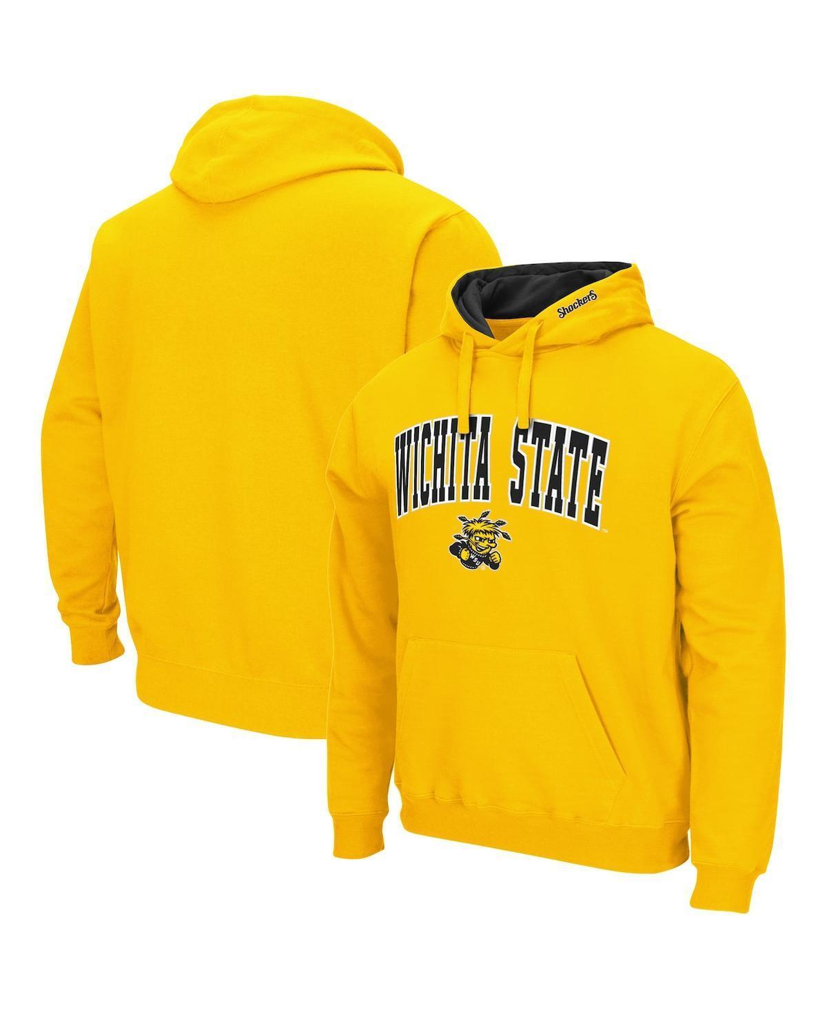 Mens Colosseum Minnesota en Gophers Arch & Logo 3.0 Pullover Hoodie Product Image