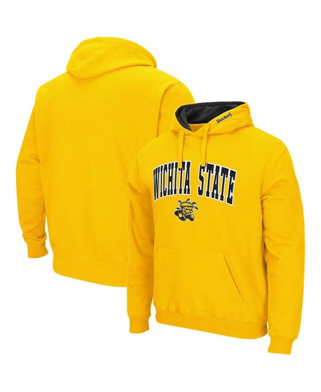 Mens Colosseum Minnesota en Gophers Arch & Logo 3.0 Pullover Hoodie Product Image