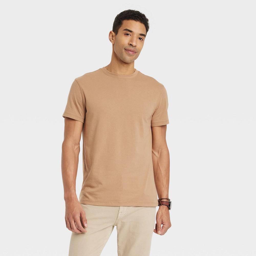 Mens Every Wear Short Sleeve T-Shirt - Goodfellow & Co Canyon Brown X L Product Image