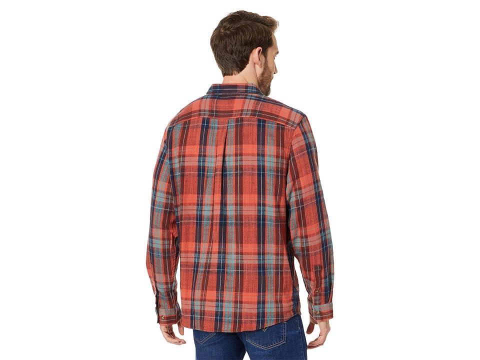 L.L.Bean 1912 Field Flannel Shirt Slightly Fitted Plaid (Currant) Men's Clothing Product Image