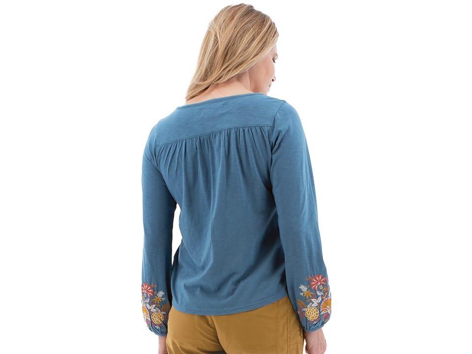 Aventura Clothing Kateri Long Sleeve Top (Stellar) Women's Clothing Product Image