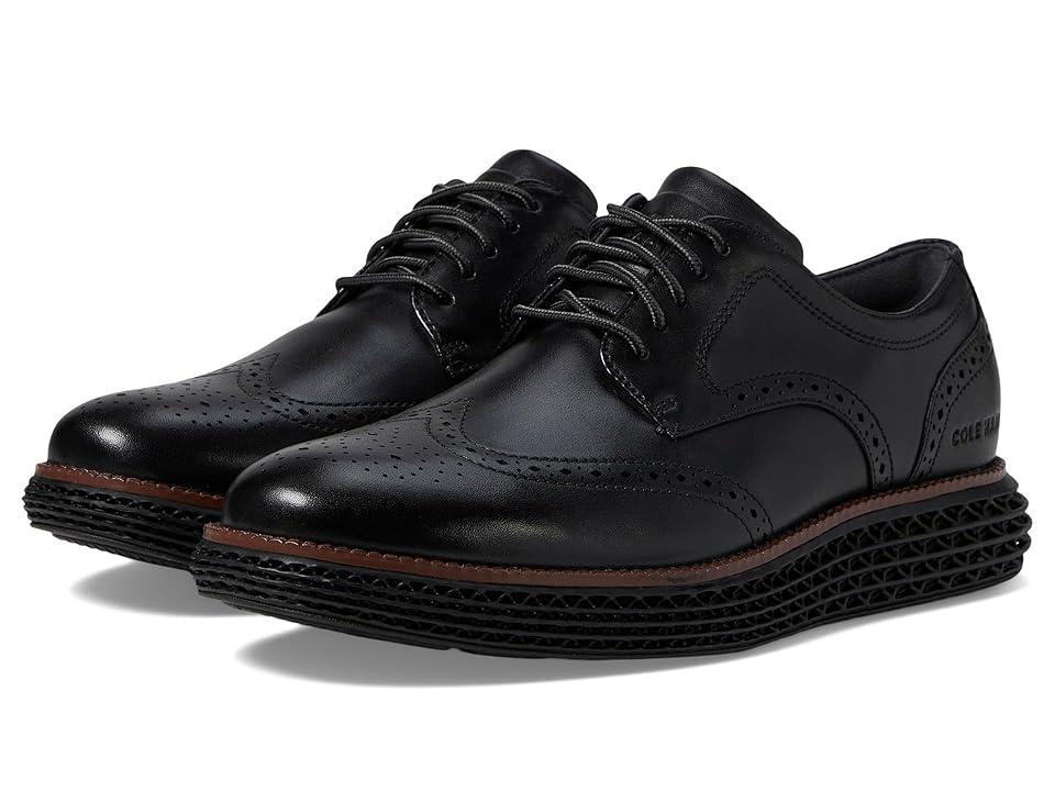 Cole Haan Original Grand 2.0 Wing Tip Oxford Men's Lace Up Wing Tip Shoes Product Image