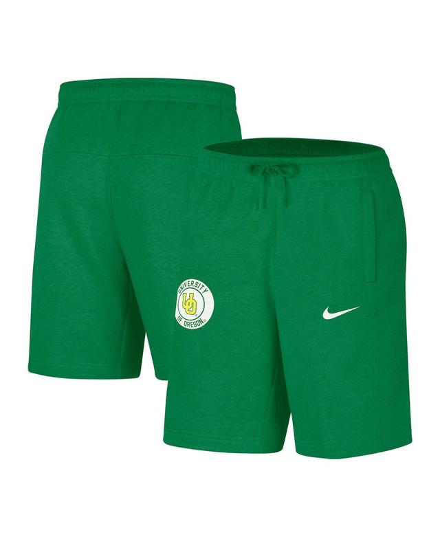 Nike Mens Green Oregon Ducks Logo Shorts Product Image