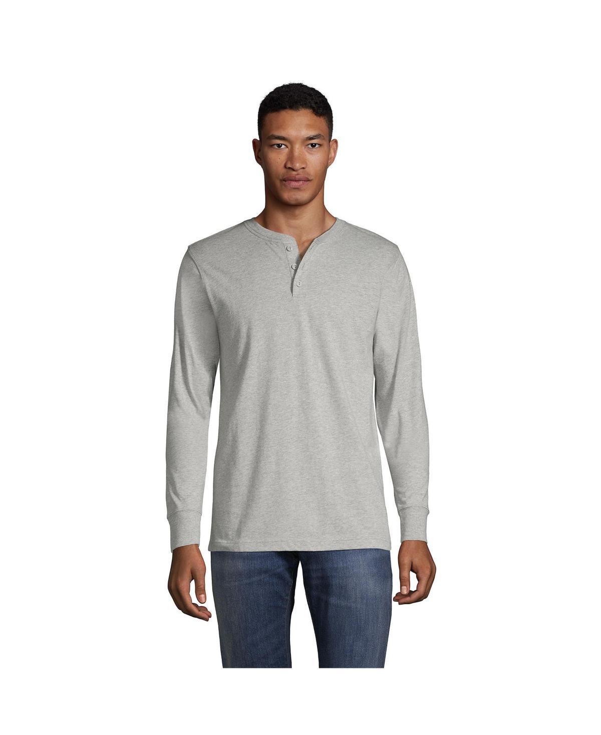 Mens Lands End Super-T Henley Product Image