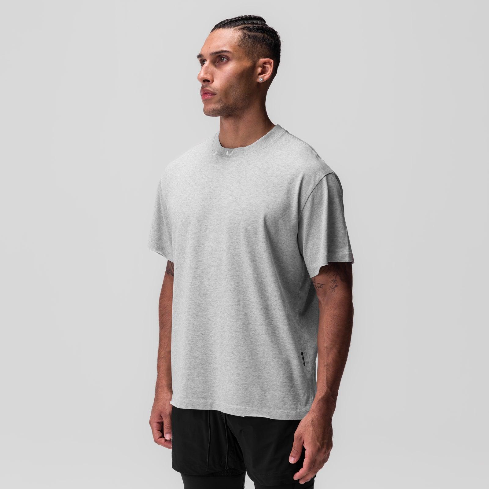 0797. Tech Essential™ Relaxed Tee - Heather Grey Product Image