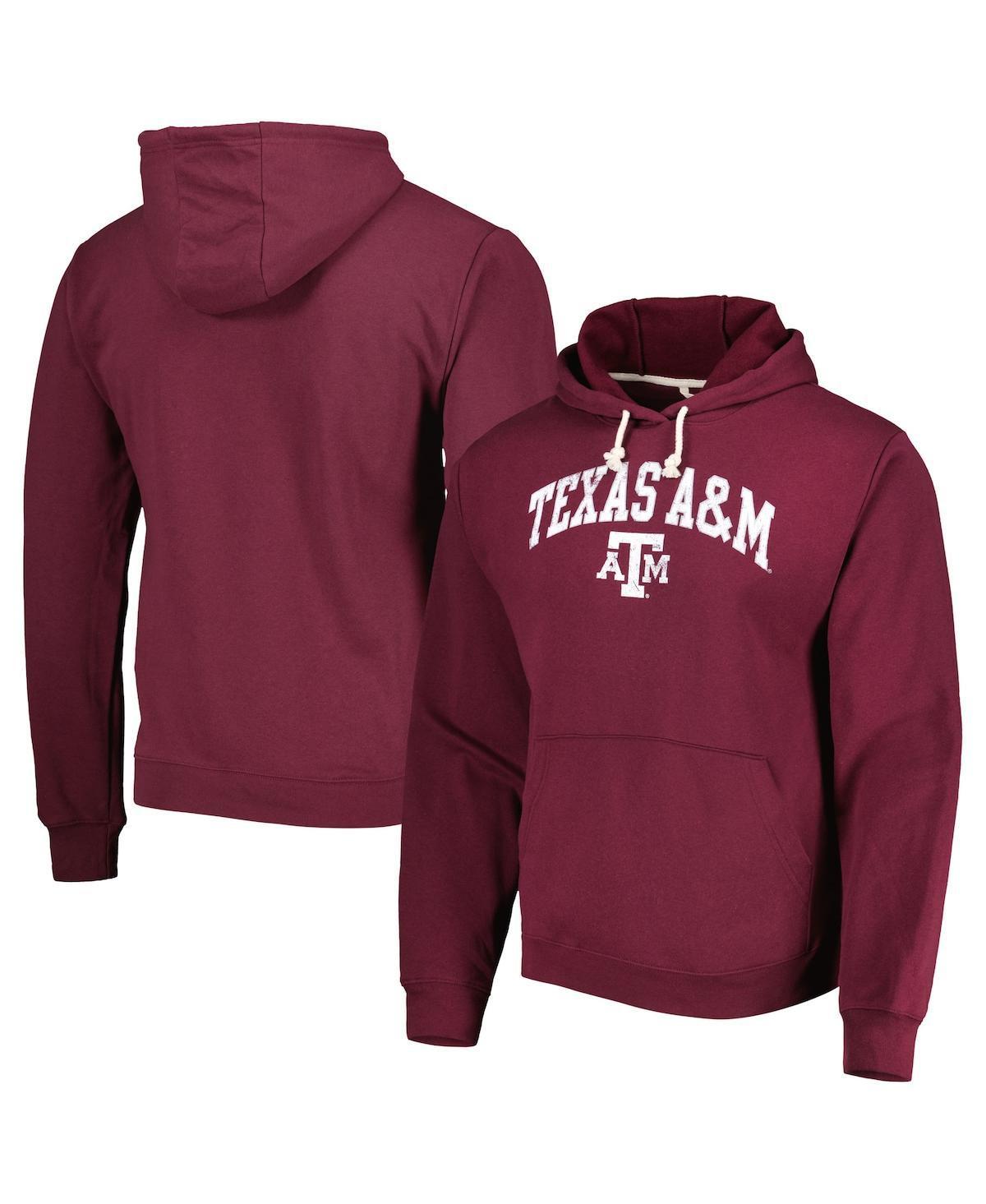 Mens League Collegiate Wear Maroon Texas A&M Aggies Arch Essential Pullover Hoodie Product Image