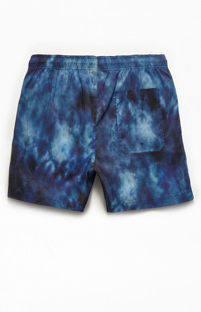 Men's Death Row Tie Dyed 15" Swim Trunks Product Image