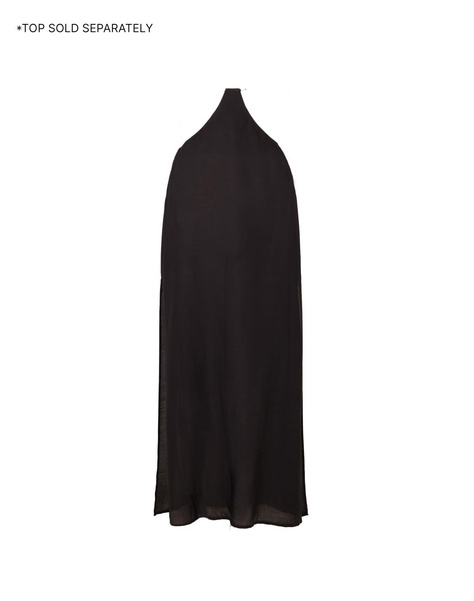 Max Long Skirt - Black Product Image